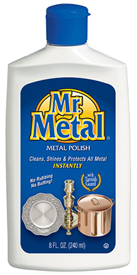 8 Oz. All Metal Polish - Cleans, Shines & Protects All Metals