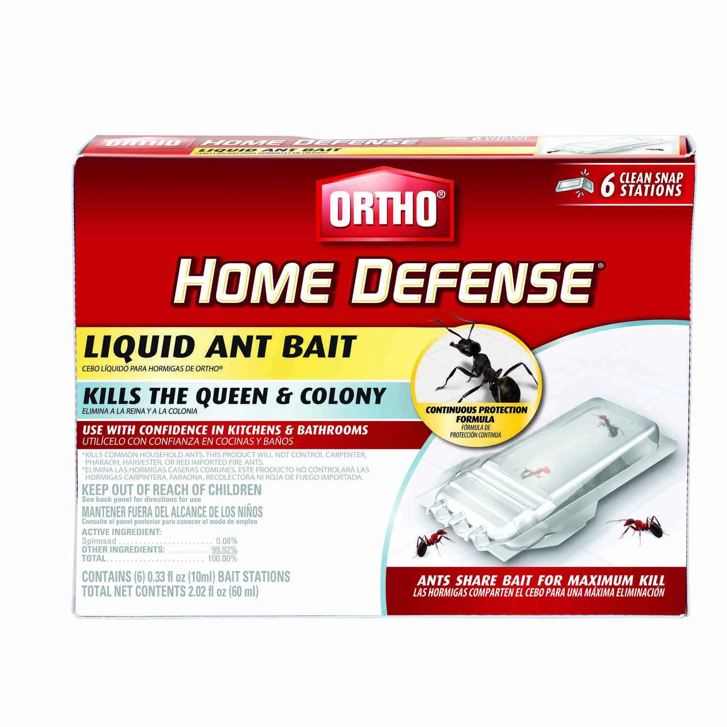 Home Defense Liquid Ant Bait, 6-Pk.