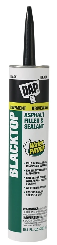 10.1 Oz. Blacktop Asphalt Sealant For Driveways And Parking Lots
