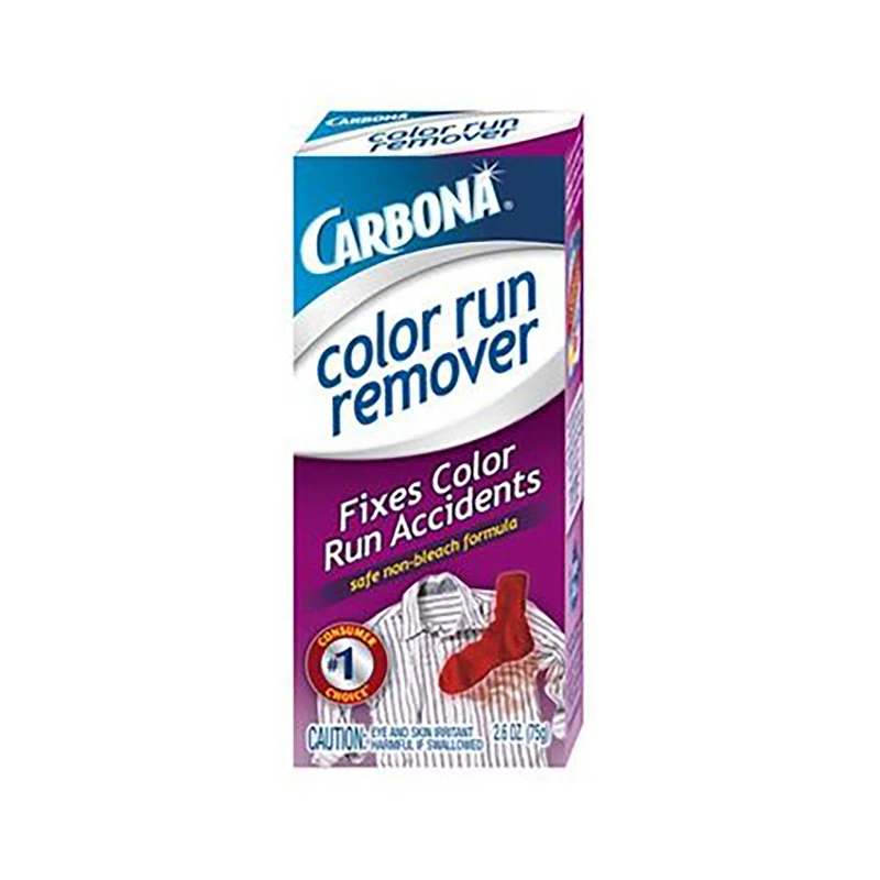 Color Run Remover Powder, 2.6 Oz., Model 431, First Aid For Laundry