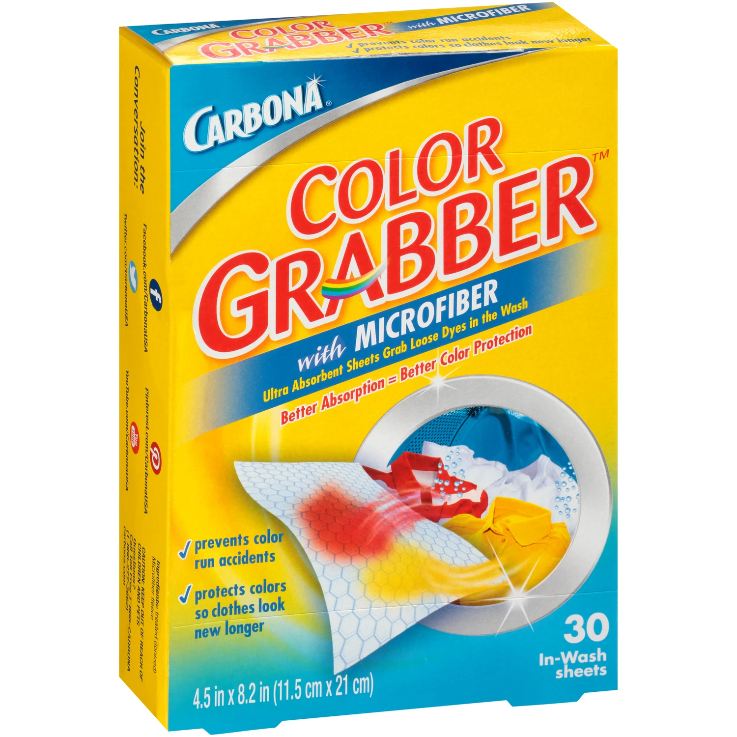 Color and Dirt Grabber Disposable Cloths, 30-Pack