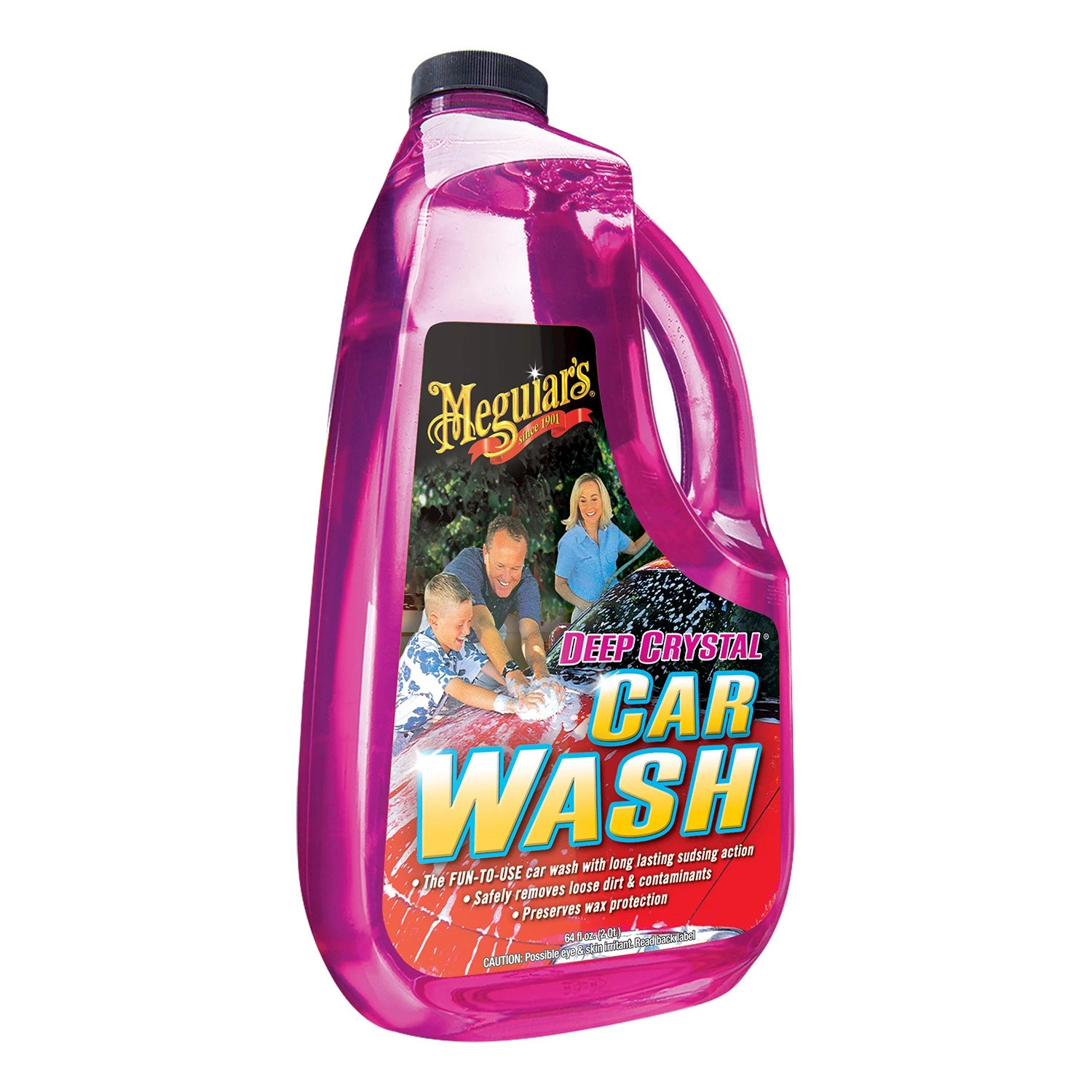 64-oz. Deep Crystal Car Wash - Non-streaking Formula For Ultimate Shine
