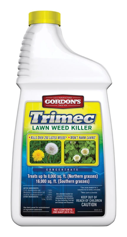 Trimec Lawn Weed Killer Concentrate 1 Quart - 3-way Herbicide Blend