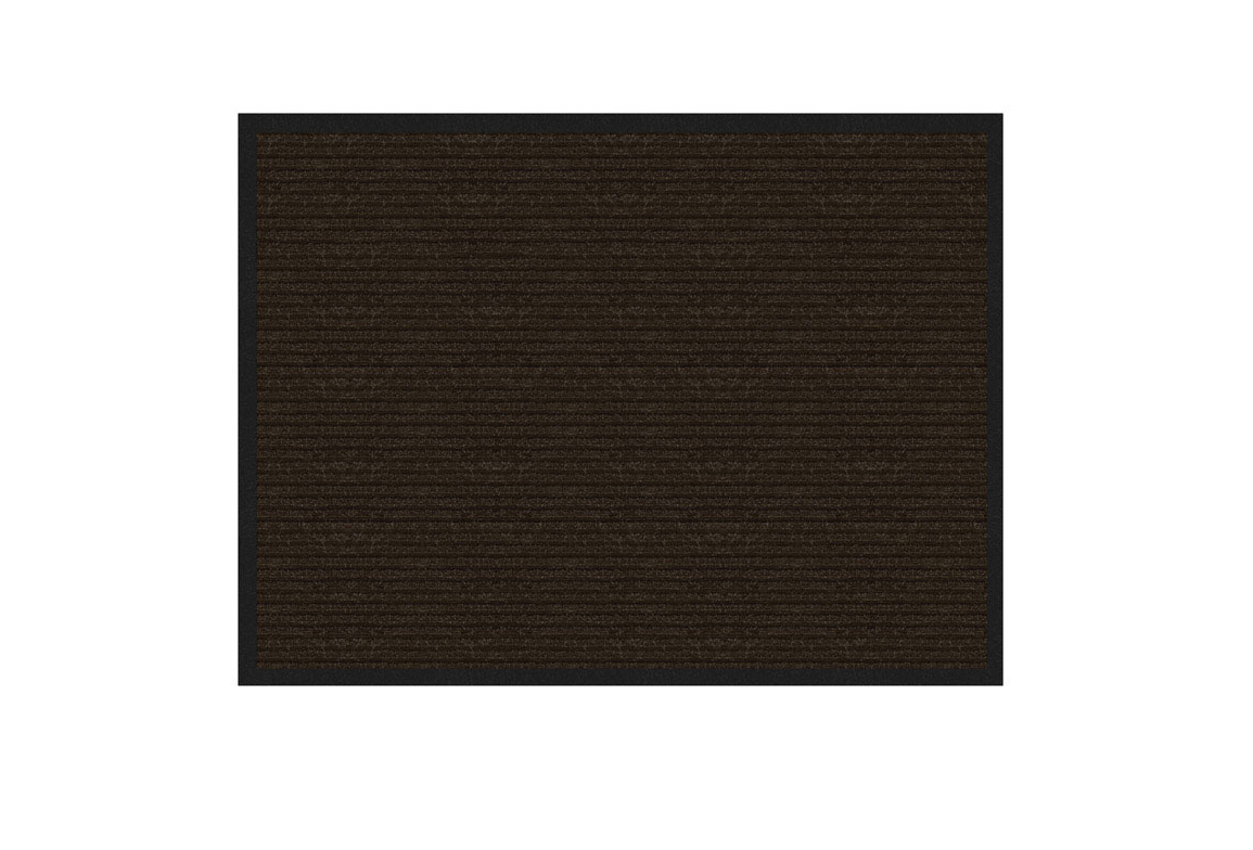 Heavy-Duty Platinum Charcoal Polypropylene Carpet Runner 3 Feet by 4 Feet