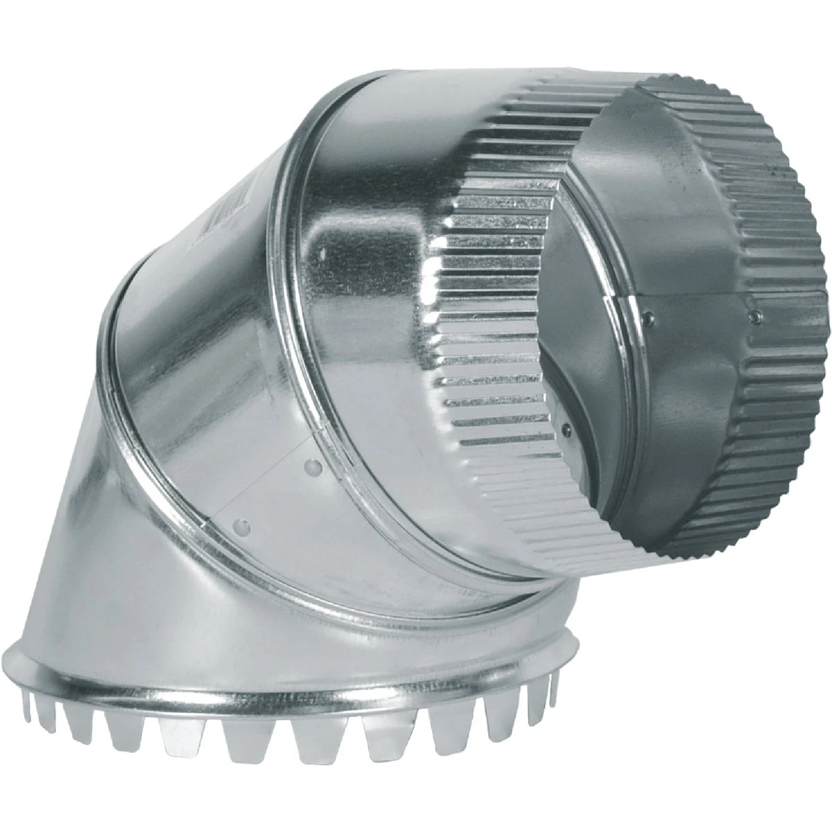 30 Gauge 6 Inch Galvanized Round To Round Adjustable Take-off