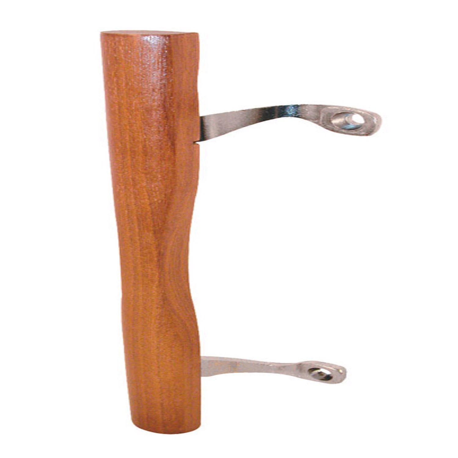 Sliding Patio Door Wood Pull with Chrome Plated Brackets