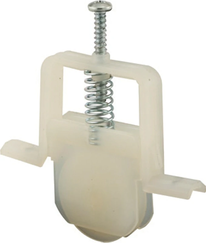 Nylon Sliding Screen Door Rollers, 1 Inch Diameter, 2 Piece Pack