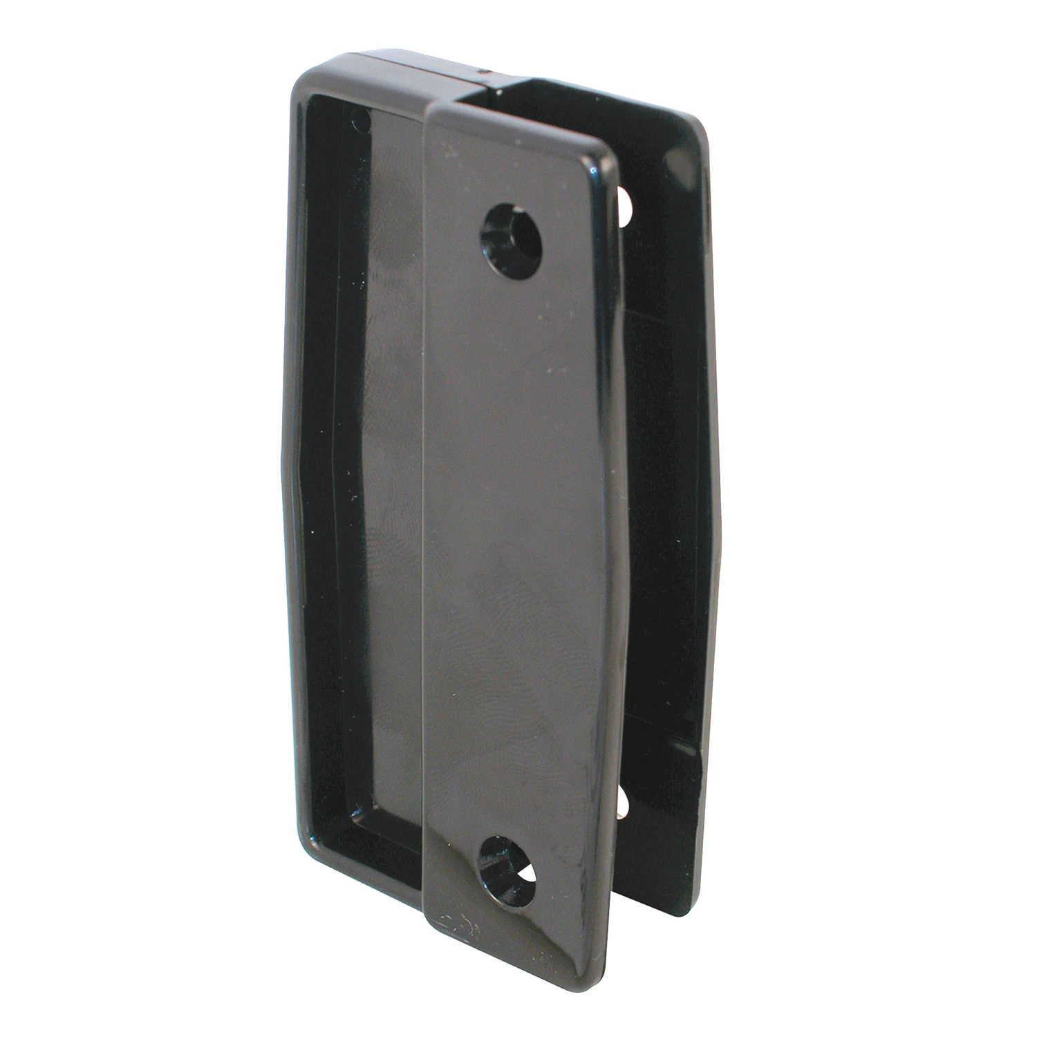 Sliding Screen Door Pulls, Black Plastic, 2-Pk.