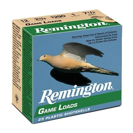Game Load 12 Gauge Shotshells - 2.75 In. No. 6 Shot - 25 Rounds