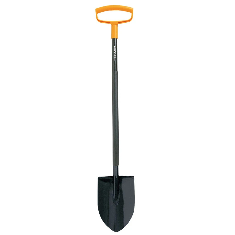 46 In. Steel D-handle Digging Shovel With 8 In. Blade