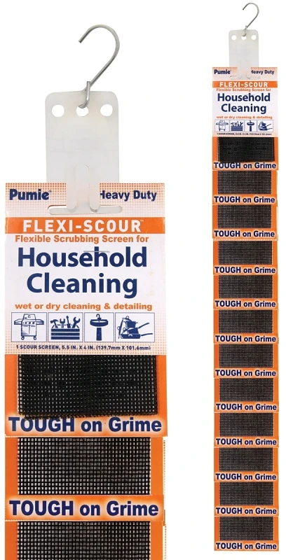 Pumice Flexi-Scouring Screen for Heavy-Duty Cleaning and Scrubbing