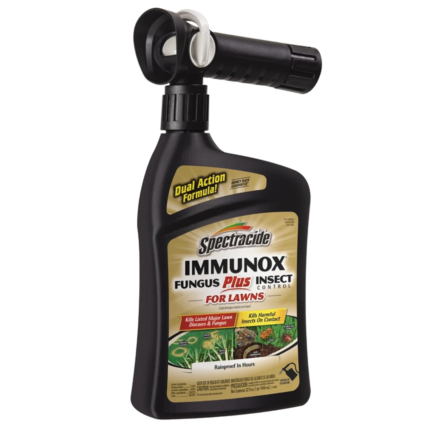 Immunox 32 Oz Concentrated Liquid Fungus Plus Insect Control For Lawns