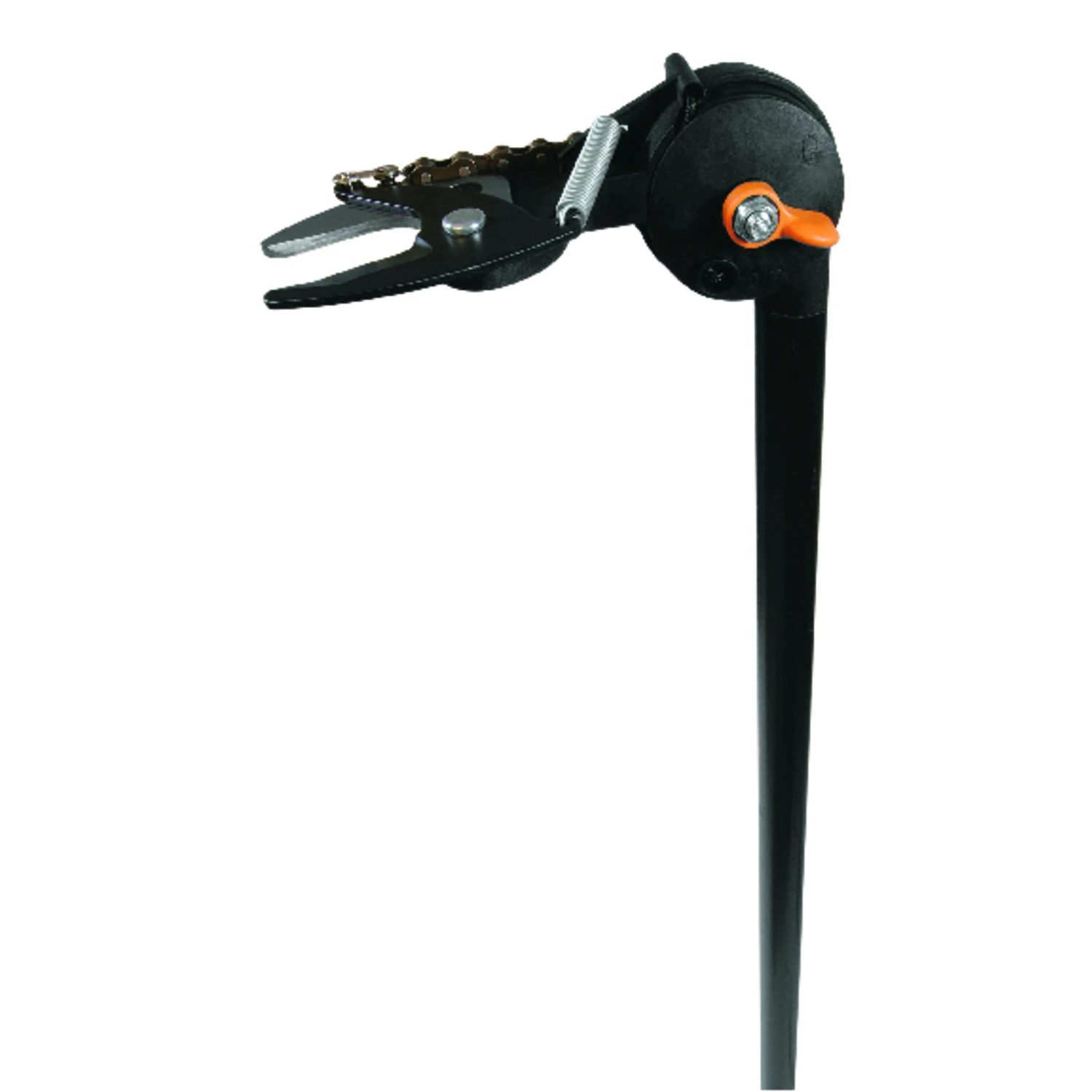 50 In. Steel Anvil Tree Pruner With Rotating Head And Lightweight Aluminum Handle
