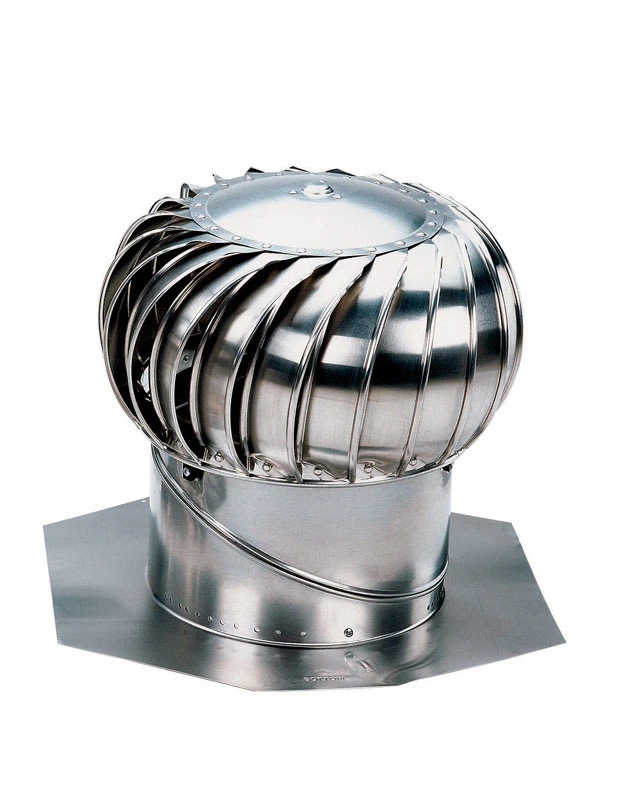 12 In. Aluminum Internally Braced Wind Turbine Attic Vent