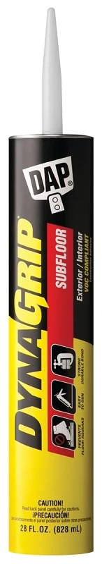 Dynagrip 28 Oz. Subfloor Construction Adhesive - High Strength, Voc Compliant