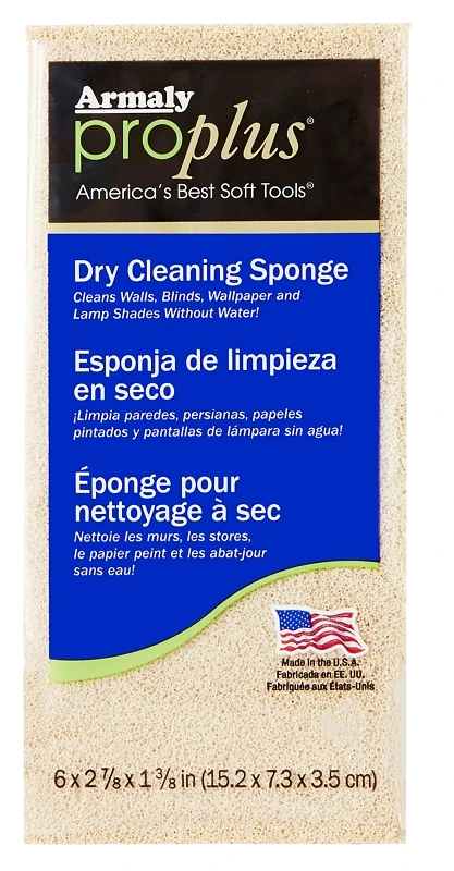 Dry Cleaning Sponge 9 In. X 4.25 In. Multi-purpose Cleaning Tool
