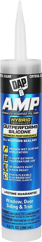 9 Oz. Advanced Modified Polymer All Weather Sealant For Windows, Doors & Siding