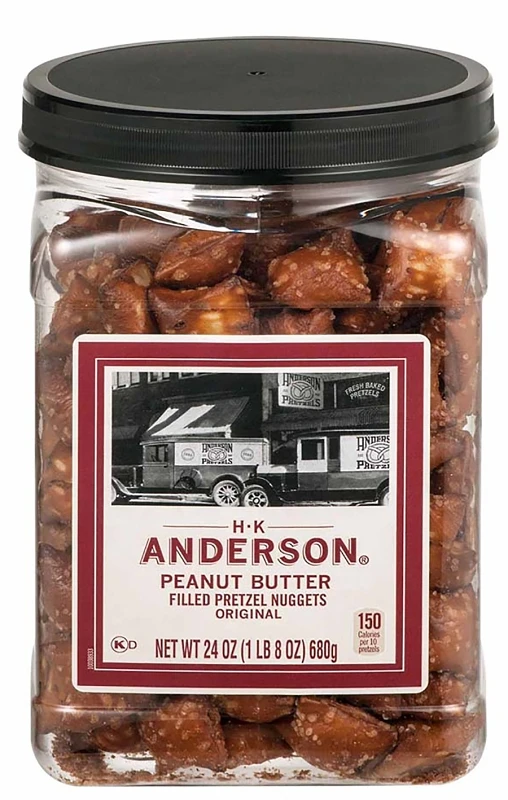 24 Oz. Peanut Butter Filled Pretzel Nuggets In Jar