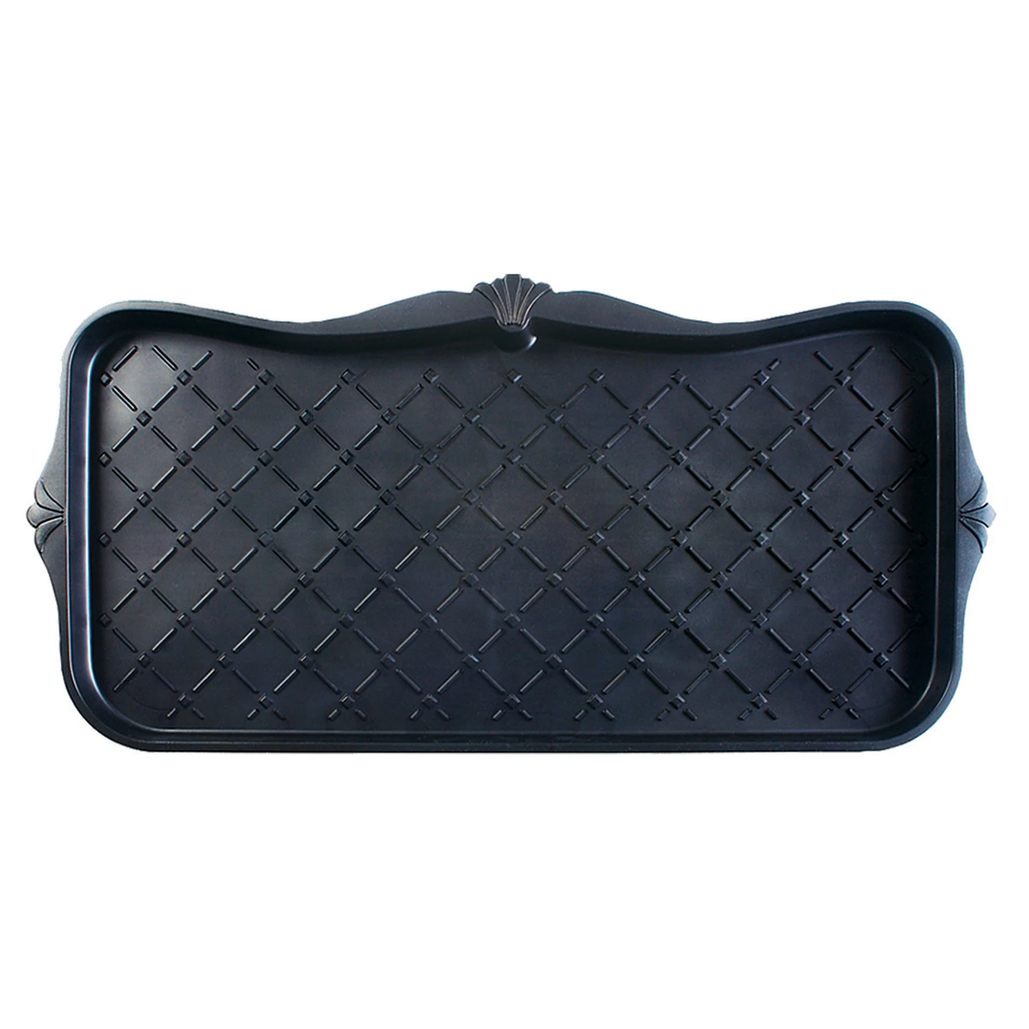 Majestic 30 In. W X 15 In. L Black Plastic Boot Tray
