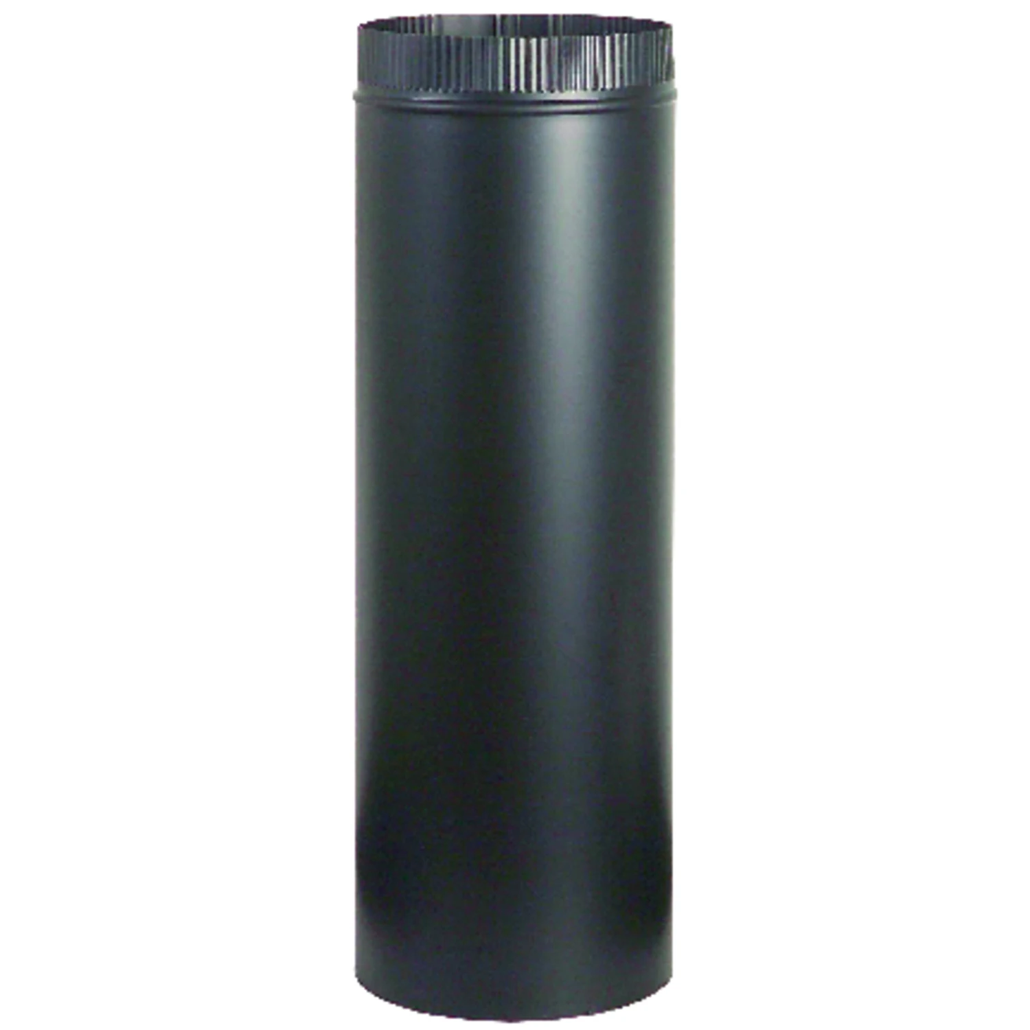 Snaplock 8 In. X 24 In. 1200 F Black Steel Stove Pipe