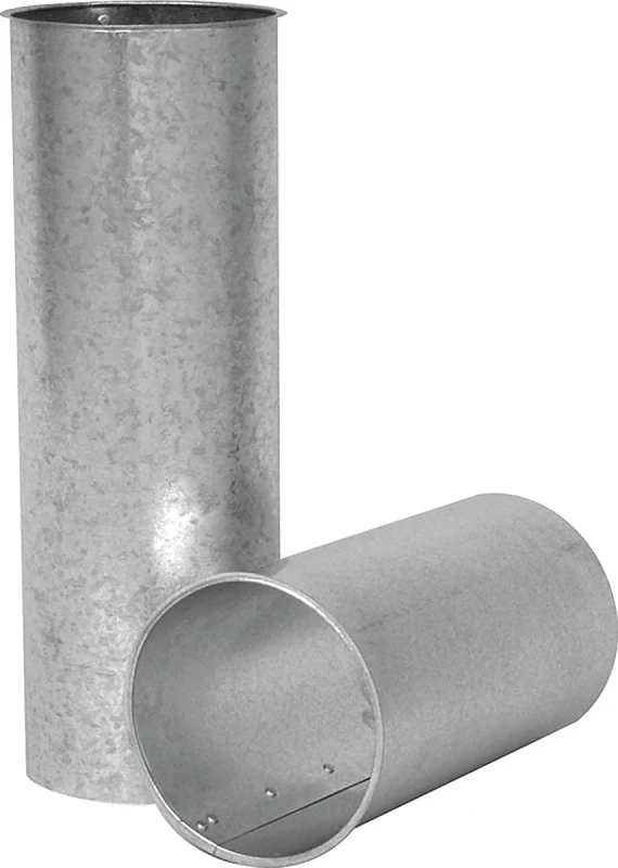 Galvanized Steel Stove Pipe Thimble, 6 Inch by 6 Inch
