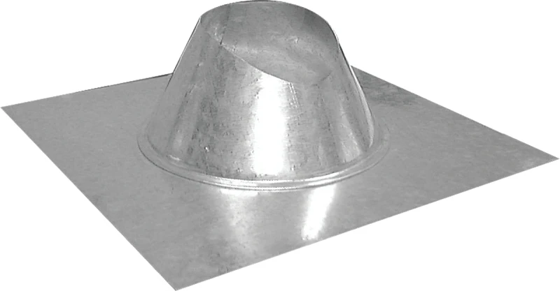 Galvanized Steel Roof Flashing, Rainproof, 4 Inch Width