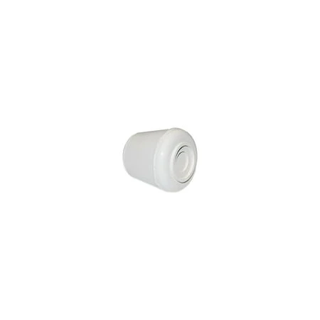 F31925sb 3/4" Off White Rubber Leg Tips, Non-skid, 50 Pk