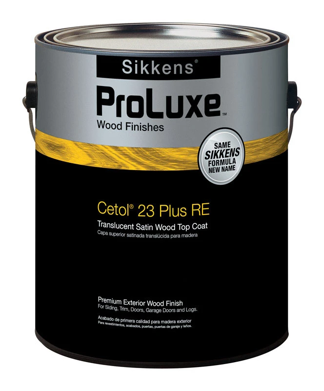 Proluxe Cetol 23 Plus Re Transparent Satin Mahogany Wood Finish 1 Gallon