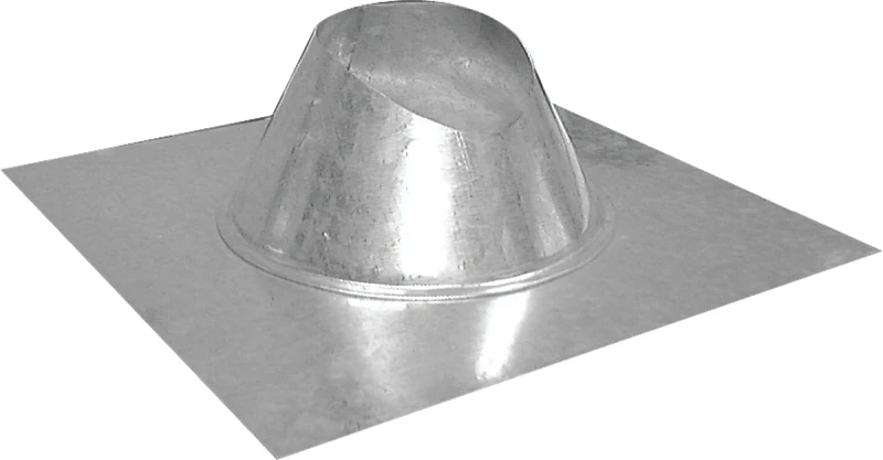 6 In. Galvanized Adjustable Rainproof Roof Pipe Flashing - Model Gv1385