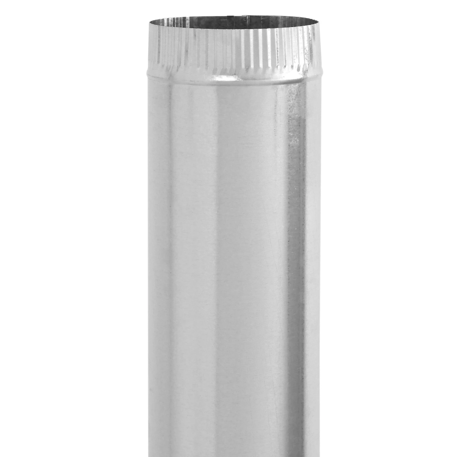 30 Gauge 6 In. X 60 In. Galvanized Steel Furnace Pipe