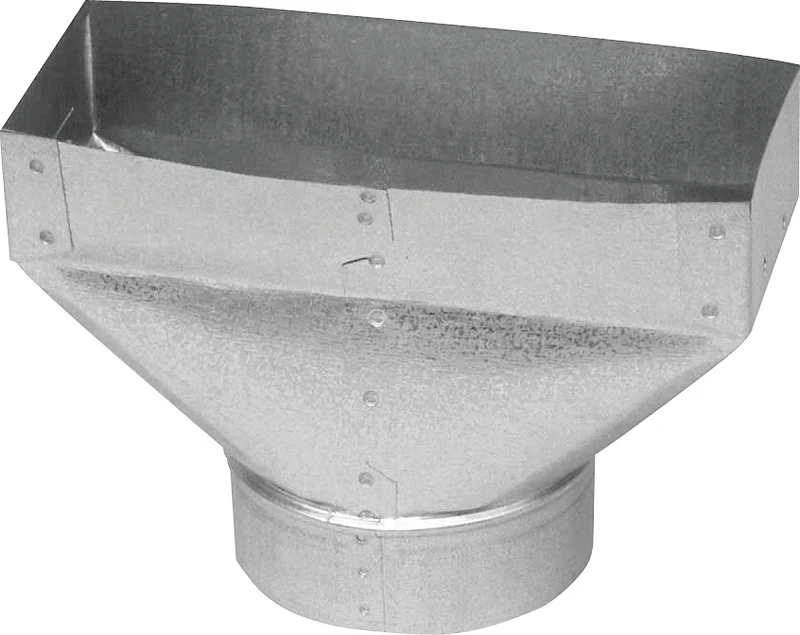 30 Gauge 2-1/4 In. X 12 In. X 6 In. Universal Register Boot