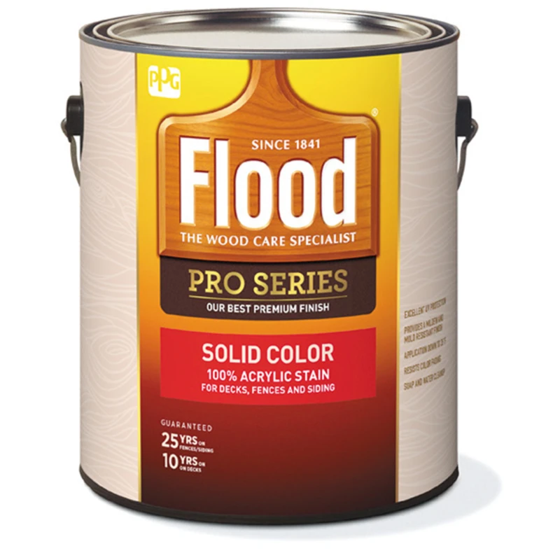 Pro Series White and Pastel Solid Color Acrylic Stain Base, One Gallon