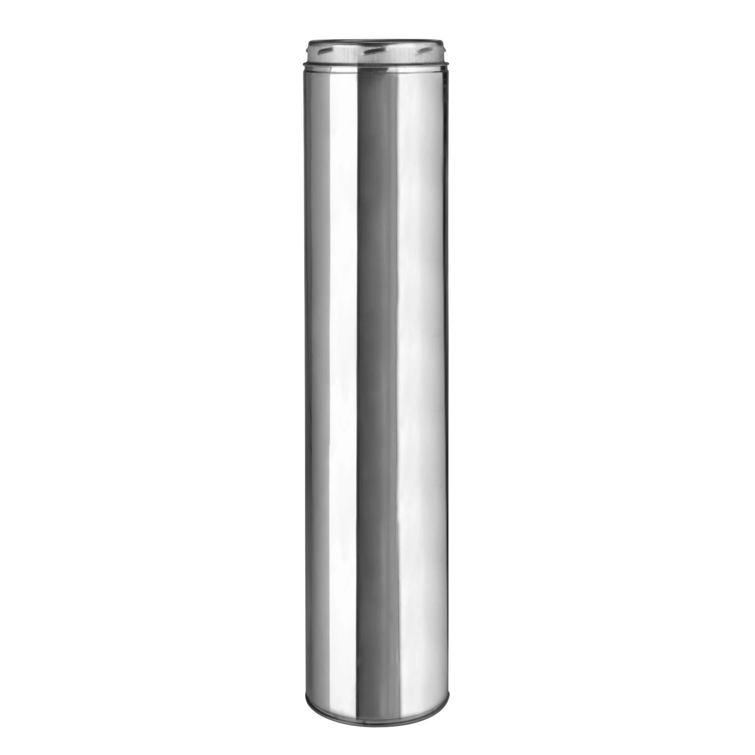 6 In. X 48 In. Stainless Steel Insulated Chimney Pipe
