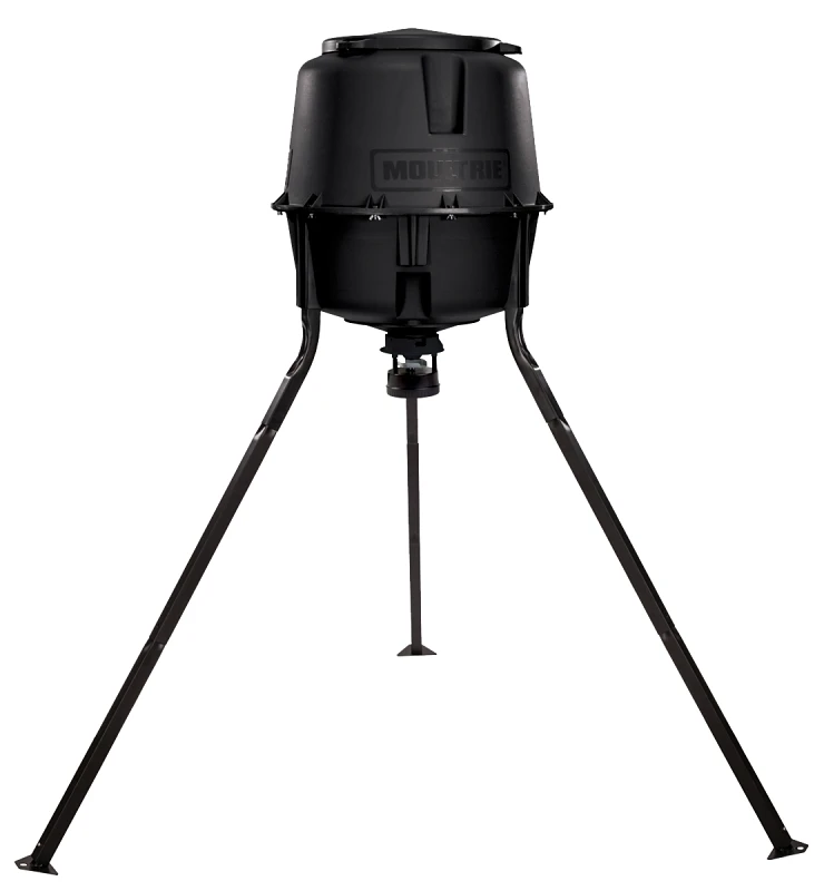 30 Gallon Standard Tripod Deer Feeder With Quick-lock Technology