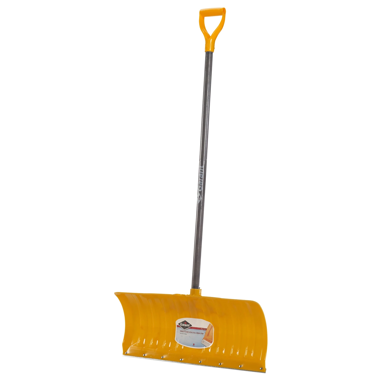 Alpine Polyethylene Snow Shovel with 26 Inch Wood Handle