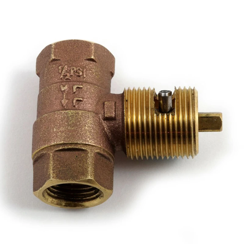 Straight Quarter Turn Gas Valve Body for Gas Line Control