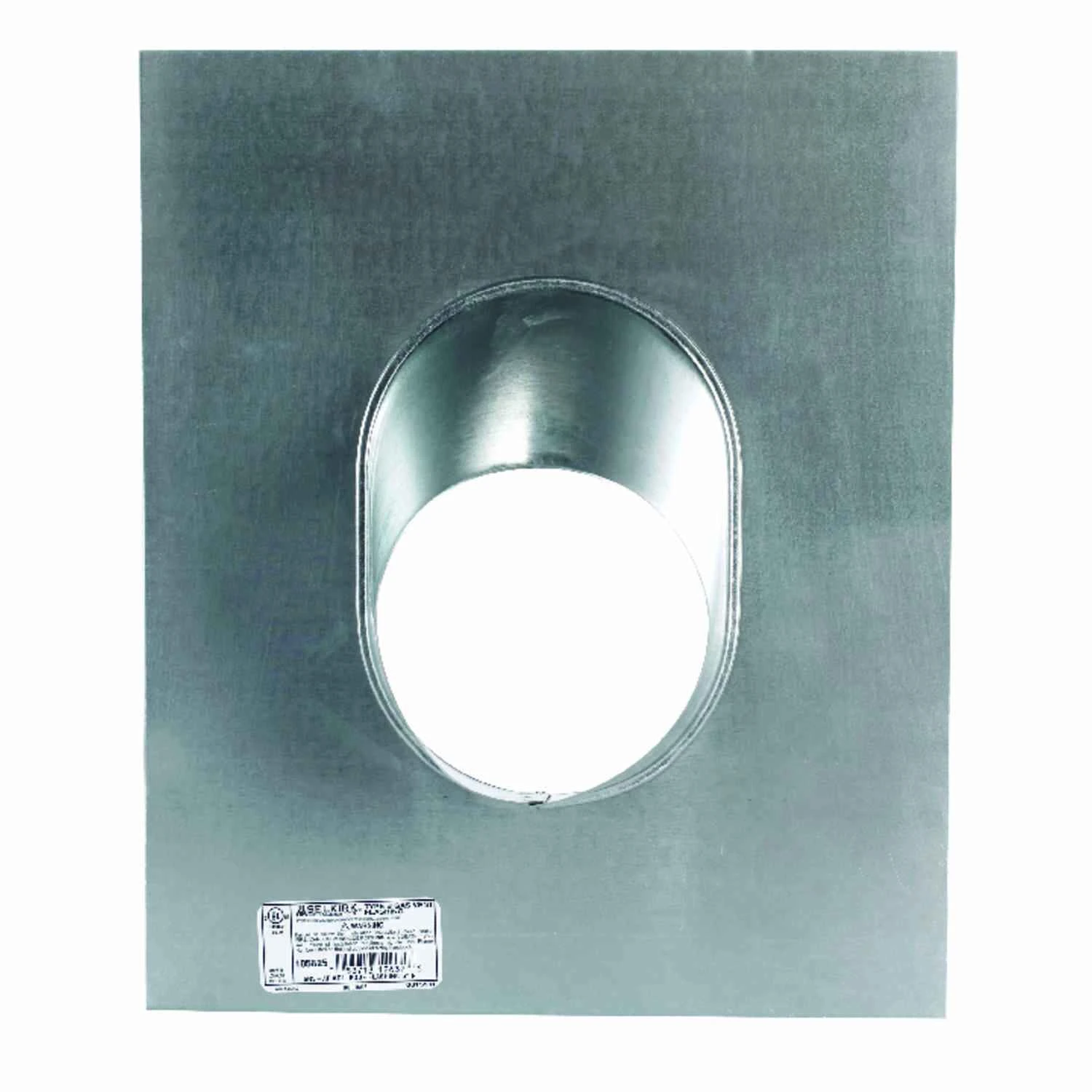 Selkirk 5 In. Rv Gas Vent Adjustable Roof Flashing - Type B, Aluminum/steel