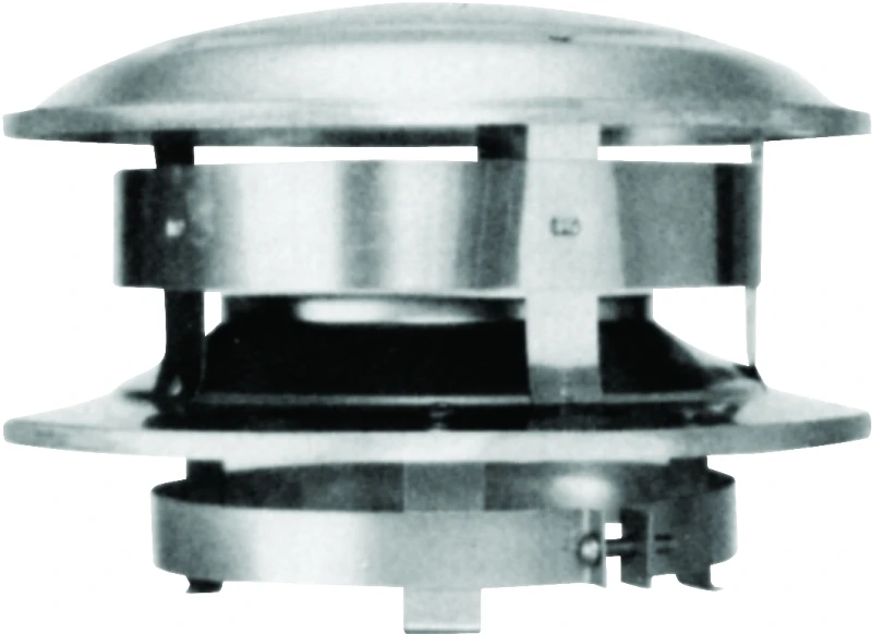 Selkirk 8 In. Stainless Steel Round Chimney Cap For Sure Temp Systems