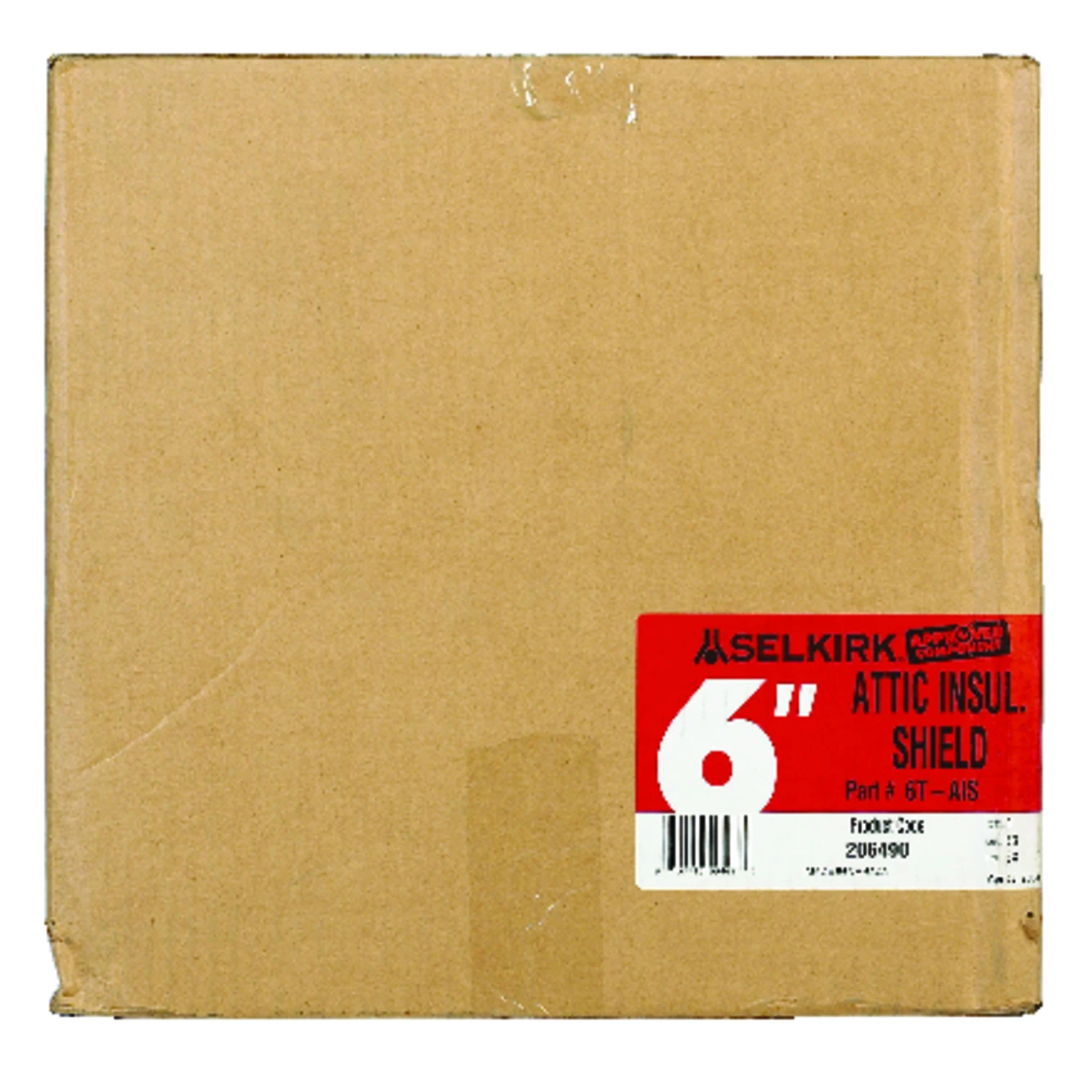 6 In. Attic Insulation Shield - Galvanized Steel