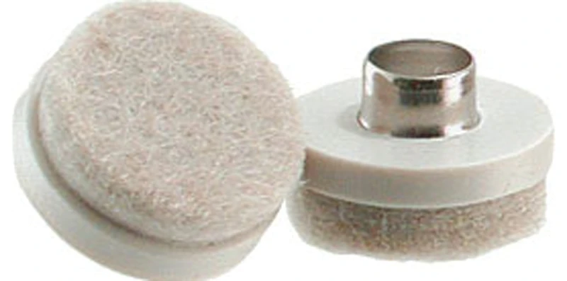 Shepherd Hardware Beige 1 in. 31 Nail-On Felt Cushioned Glide 8 PK
