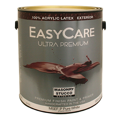 Masonry & Stucco Paint, Flat Pastel Base, 1-Gal.