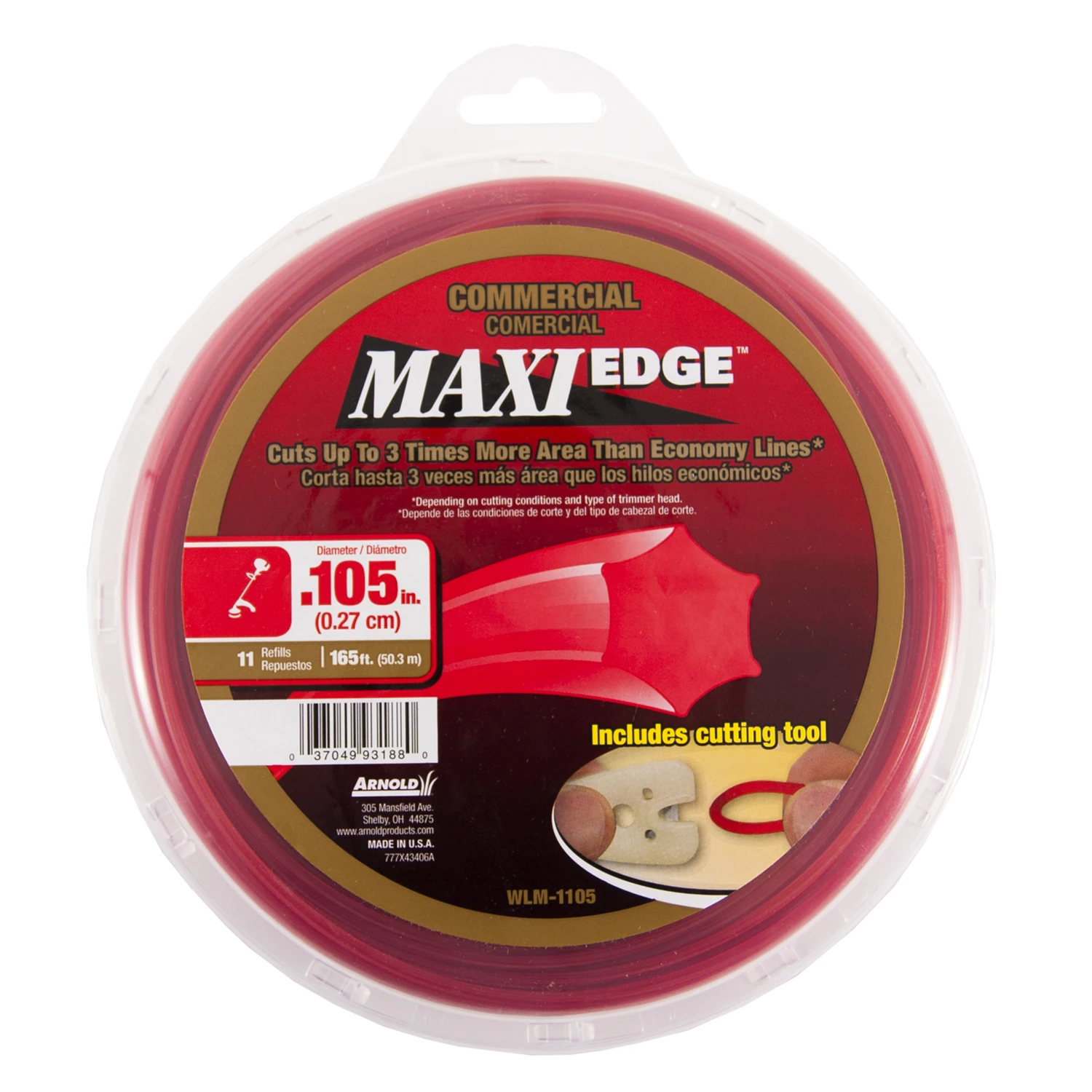 Maxi Edge Commercial Grade .105 In. Diameter X 165 Ft. Length Trimmer Line