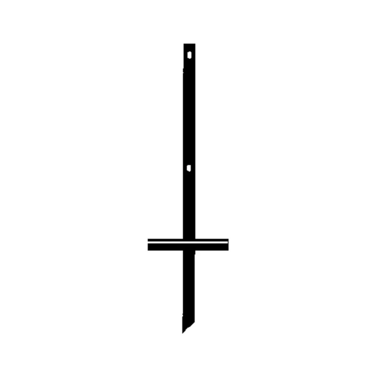Heavy Duty Sign Stake 24.375 X 41 Inch Black Steel Frame-3