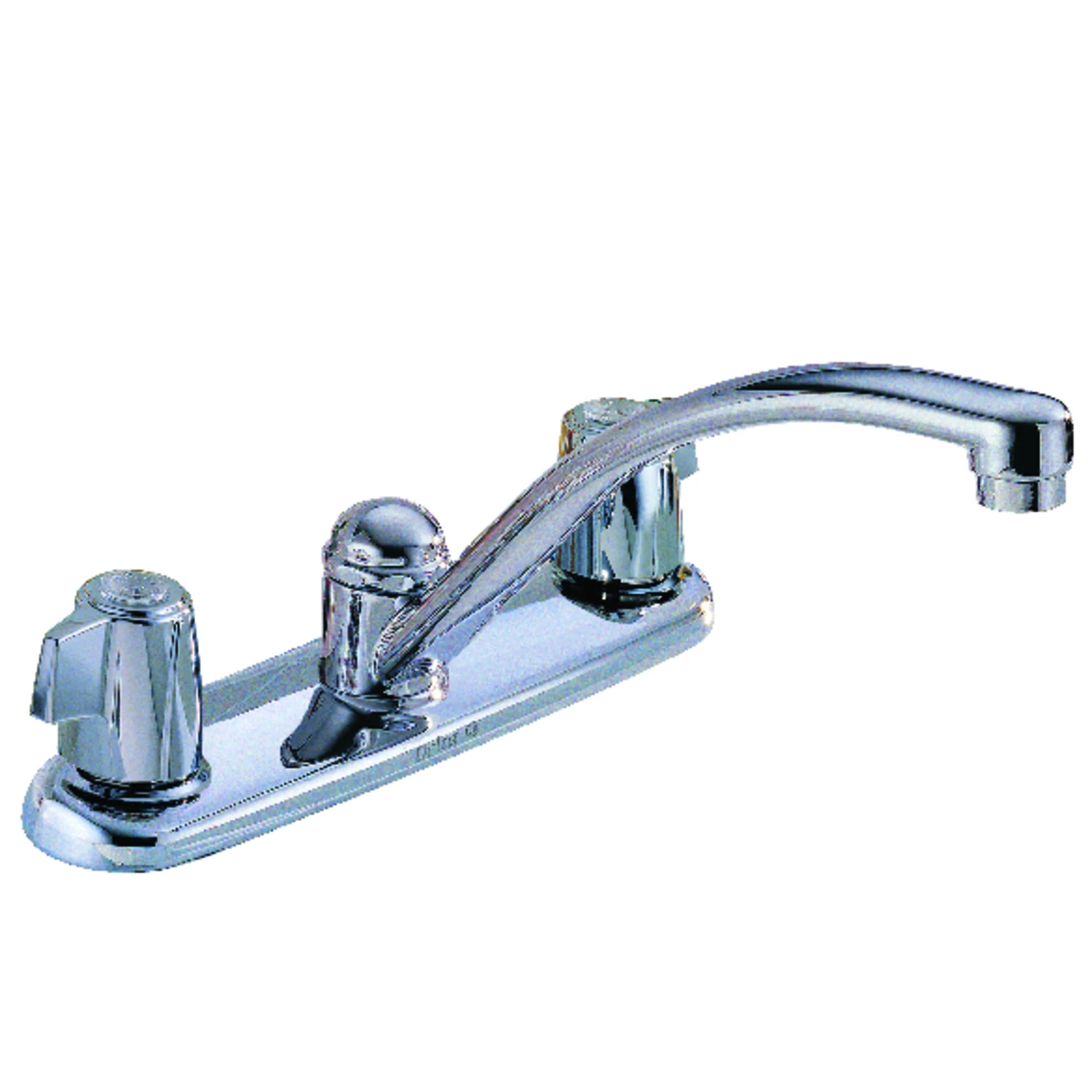 Classic Two Handle Chrome Pull-down Kitchen Faucet Model 2100lf