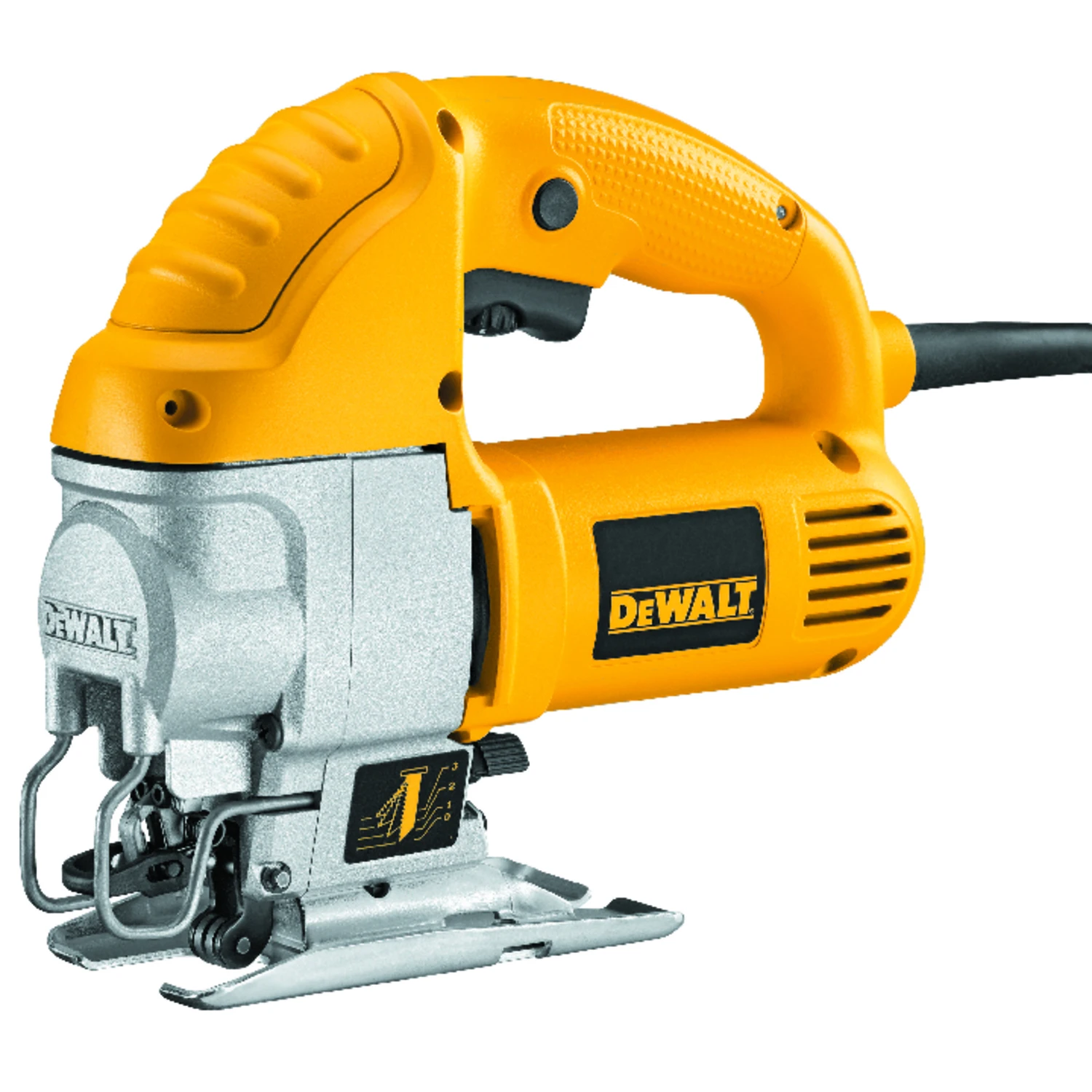5.5 Amps Corded Orbital Jig Saw Dw317 With Variable Speed And Keyless Blade Clamp