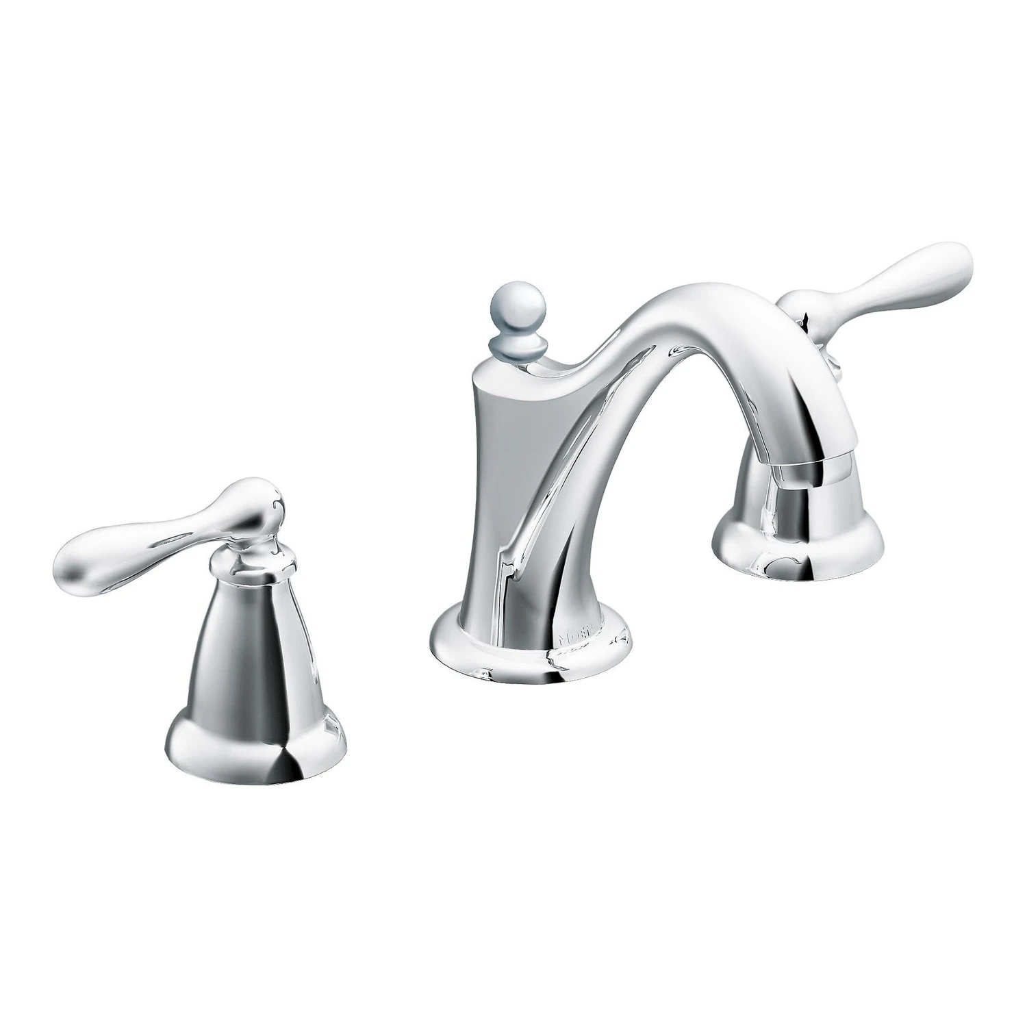 Caldwell Chrome Two Handle Widespread Bathroom Faucet 8-16 In. Model Ws84440