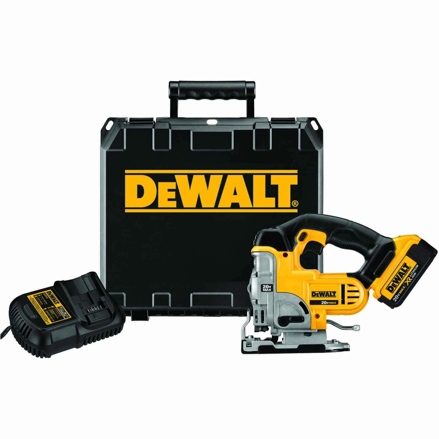 20v Max Cordless Jig Saw Kit With Battery And Charger - Model Dcs331m1
