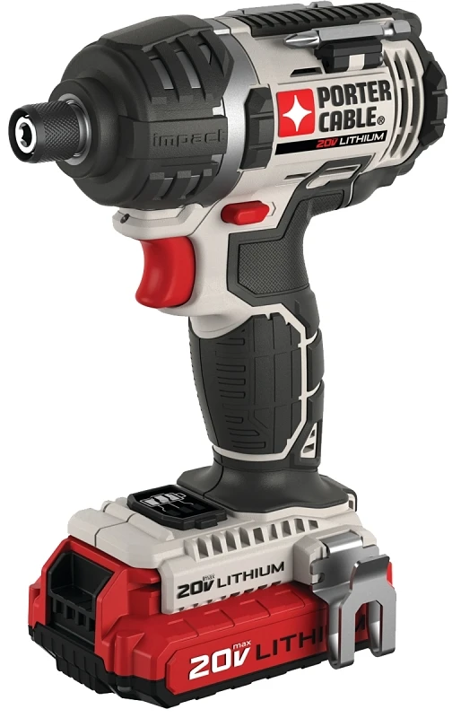 20-volt Max Lithium-ion 1/4 In. Hex Cordless Impact Driver Kit With Batteries