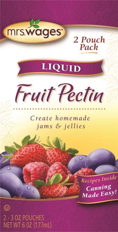 Mrs. Wages Liquid Fruit Pectin 3 Oz/2 Pack