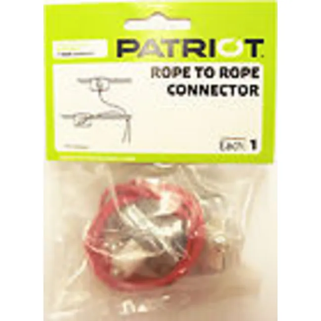 Electric Fence Rope/braid Connector For Efficient Energy Transfer